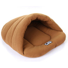 Load image into Gallery viewer, Slipper Shape Polar Fleece Warm Thicken Pet Dogs Cats House Size: L, 58×68×32cm, Size: L