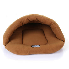 Load image into Gallery viewer, Slipper Shape Polar Fleece Warm Thicken Pet Dogs Cats House Size: L, 58×68×32cm, Size: L