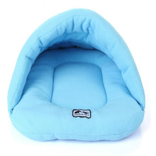 Load image into Gallery viewer, Slipper Shape Polar Fleece Warm Thicken Pet Dogs Cats House Size: L, 58×68×32cm, Size: L