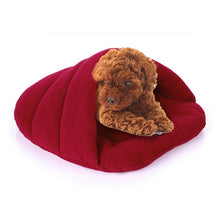 Load image into Gallery viewer, Slipper Shape Polar Fleece Warm Thicken Pet Dogs Cats House Size: L, 58×68×32cm, Size: L