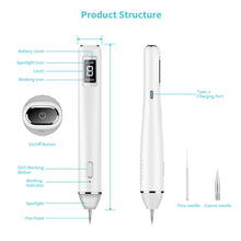 Load image into Gallery viewer, Xpreen XPRE061 Professional Dark Spot Remover Freckle Tattoo Chargeable Wart Mole Remover, with LED Screen and Spotlight