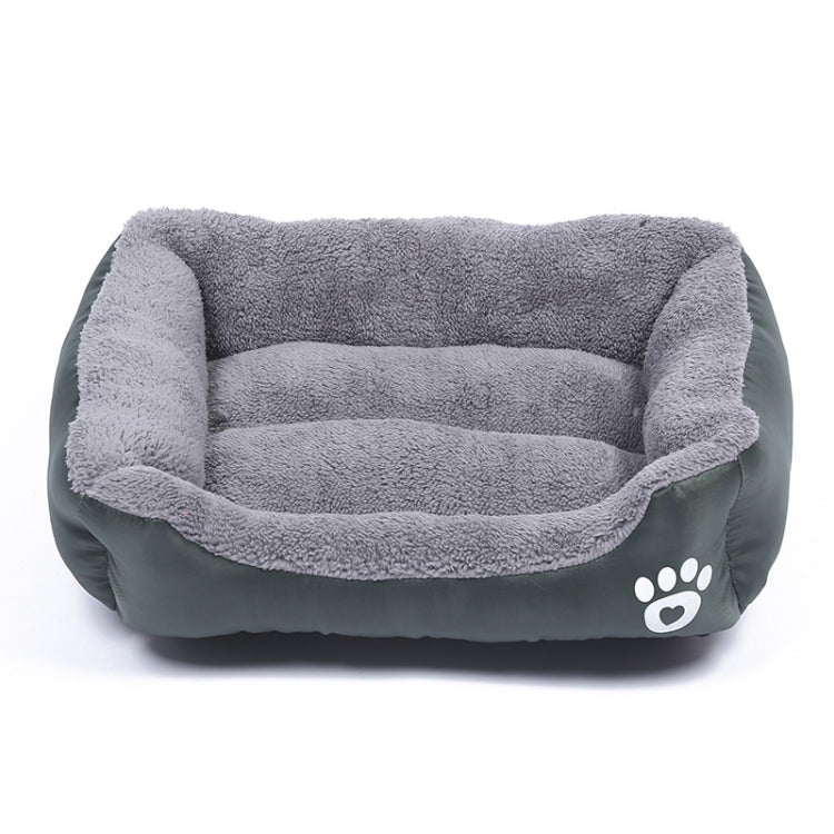 Candy Color Four Seasons Genuine Warm Pet Dog Kennel Mat Teddy Dog Mat, Size: M, 54×42×12cm, Size: M