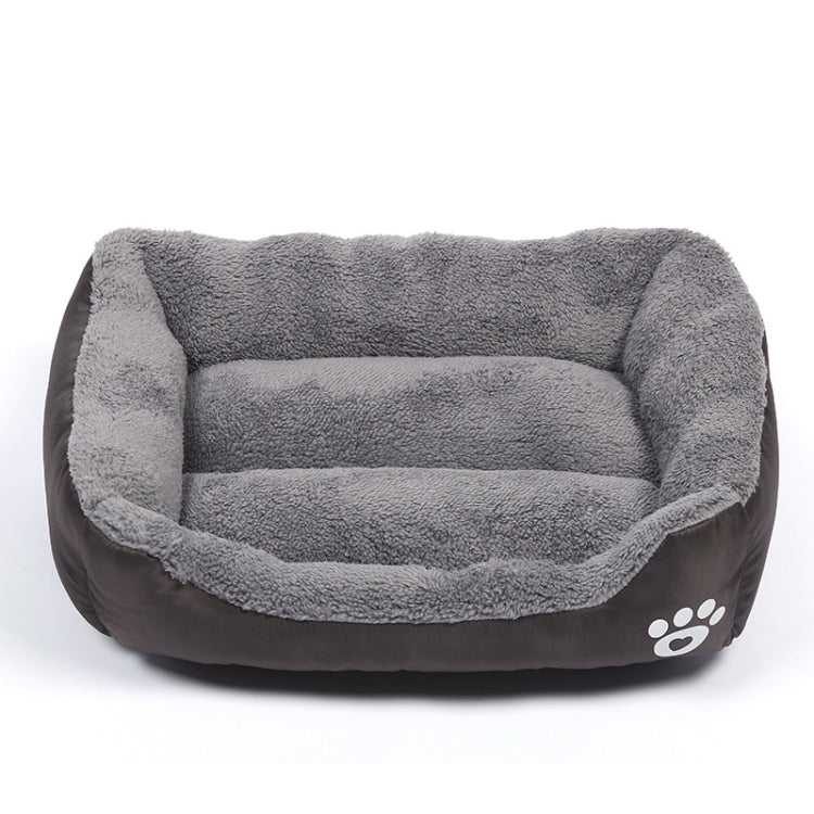 Candy Color Four Seasons Genuine Warm Pet Dog Kennel Mat Teddy Dog Mat, Size: S, 43×32×10cm, Size: S