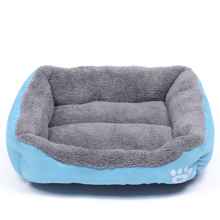 Candy Color Four Seasons Genuine Warm Pet Dog Kennel Mat Teddy Dog Mat, Size: S, 43×32×10cm, Size: S