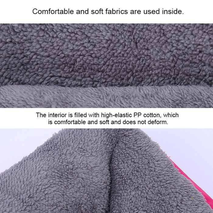 Candy Color Four Seasons Genuine Warm Pet Dog Kennel Mat Teddy Dog Mat, Size: S, 43×32×10cm, Size: S