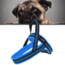 Load image into Gallery viewer, Pet Dogs A7 Reflective Polyester Chest Harness Lead Leash Traction Big Dogs Safety Chain Rope Collar, Size: L, 2.5*68*84cm, Size: L, 2.5*68*84cm