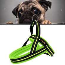 Load image into Gallery viewer, Pet Dogs A7 Reflective Polyester Chest Harness Lead Leash Traction Big Dogs Safety Chain Rope Collar, Size: S, 2.0*50*62cm, Size: S, 2.0*50*62cm