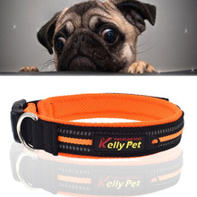 Load image into Gallery viewer, Pet Dogs Polyester Reflective Breathable Pets Collar Traction Lead Leash, Size: S, 2.0*35*40cm, Size: S, 2.0*35*40cm