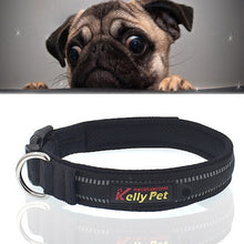 Load image into Gallery viewer, Pet Dogs Polyester Reflective Breathable Pets Collar Traction Lead Leash, Size: L, 2.5*47*54cm, Size: L, 2.5*47*54cm
