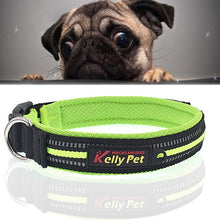 Load image into Gallery viewer, Pet Dogs Polyester Reflective Breathable Pets Collar Traction Lead Leash, Size: L, 2.5*47*54cm, Size: L, 2.5*47*54cm