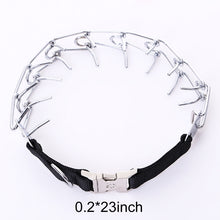 Load image into Gallery viewer, Pet Dogs High Quality Metal Collar Adjustable Chain Specific Training Dogs Chain Collar, Size: 4.0mm*60cm, Dogs Chain Collar