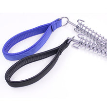 Load image into Gallery viewer, Pet Medium Large Dogs Cushion Traction Rope Spring Foam Handle Explosion-proof Short Chain, Size: 3mm*40cm, Foam Width: 2cm, Size: 3mm*40cm, Foam Width: 2cm
