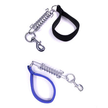 Load image into Gallery viewer, Pet Medium Large Dogs Cushion Traction Rope Spring Foam Handle Explosion-proof Short Chain, Size: 3mm*40cm, Foam Width: 2cm, Size: 3mm*40cm, Foam Width: 2cm