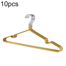 Load image into Gallery viewer, 10pcs Household Stainless Steel PVC Coating Anti-skid Traceless Clothes Drying Rack