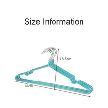 Load image into Gallery viewer, 10pcs Household Stainless Steel PVC Coating Anti-skid Traceless Clothes Drying Rack