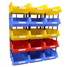 Load image into Gallery viewer, Thickened Oblique Plastic Box Combined Parts Box Material Box, Random Color Delivery, Size: 35cm x 20cm x 15cm, 35cm x 20cm x 15cm