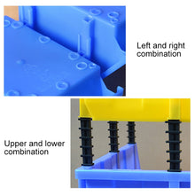 Load image into Gallery viewer, Thickened Oblique Plastic Box Combined Parts Box Material Box, Random Color Delivery, Size: 35cm x 20cm x 15cm, 35cm x 20cm x 15cm