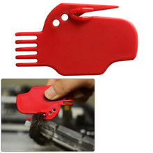Load image into Gallery viewer, 2 PCS Universal Sweeping Robot Accessories Flat Brush Cleaner for iRobot Roomba, Brush Cleaner Red