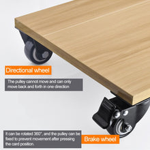 Load image into Gallery viewer, 2 PCS 2 inch Furniture Cabinet Coffee Table Silent Universal Wheel, 2 inch Universal Wheel
