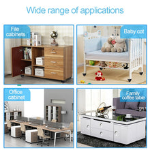 Load image into Gallery viewer, 2 PCS 2 inch Furniture Cabinet Coffee Table Silent Universal Wheel, 2 inch Universal Wheel