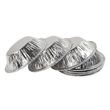 Load image into Gallery viewer, 100pcs / Pack Aluminum Foil Egg Tart Cup Cake Holder, Size: 7.5 x 4 x 2cm