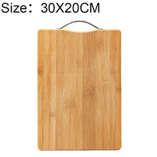 Load image into Gallery viewer, Kitchen Rectangular Bamboo Chopping Block Thickening Cutting Board,  Size: 30cm x 20cm, Size: 30cm x 20cm