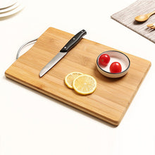 Load image into Gallery viewer, Kitchen Rectangular Bamboo Chopping Block Thickening Cutting Board,  Size: 30cm x 20cm, Size: 30cm x 20cm