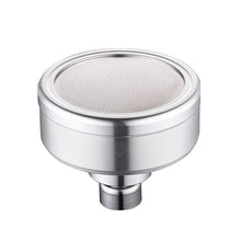 Load image into Gallery viewer, Removable and Washable Space Aluminum Plated Round Pressurized Top Spray Shower Head, Size: 82mm, Pattern A