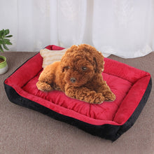 Load image into Gallery viewer, Dog Bone Pattern Big Soft Warm Kennel Pet Dog Cat Mat Blanket, Size: XL, 90×70×15cm, Size: XL