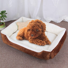 Load image into Gallery viewer, Dog Bone Pattern Big Soft Warm Kennel Pet Dog Cat Mat Blanket, Size: XL, 90×70×15cm, Size: XL