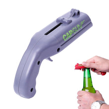 Load image into Gallery viewer, Creative Beer Bottle Opener Cap Launch Kitchen Bar Tool, Cap Opener Grey, Cap Opener Red