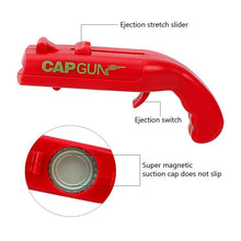 Load image into Gallery viewer, Creative Beer Bottle Opener Cap Launch Kitchen Bar Tool, Cap Opener Grey, Cap Opener Red