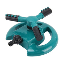 Load image into Gallery viewer, Garden Automatic Rotating Nozzle 360 Degree Rotary Automatic Sprinkler Garden Lawn Watering Nozzle Irrigation Nozzle with 3/4 inch Water Hose Connector, With 3/4 inch Water Hose Connector