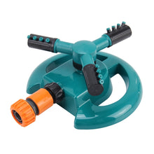 Load image into Gallery viewer, Garden Automatic Rotating Nozzle 360 Degree Rotary Automatic Sprinkler Garden Lawn Watering Nozzle Irrigation Nozzle with 3/4 inch Water Hose Connector, With 3/4 inch Water Hose Connector