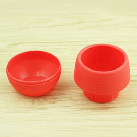 Colourful Mini Round Plastic Plant Flower Pot Garden Home Office Decoration Nursery Pots  Plant Flowerpot with Water Tank, Random Color Delivery, Flower Pot 3