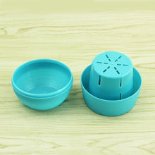 Load image into Gallery viewer, Colourful Mini Round Plastic Plant Flower Pot Garden Home Office Decoration Nursery Pots  Plant Flowerpot with Water Tank, Random Color Delivery, Flower Pot 3