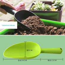 Load image into Gallery viewer, Plastic Soil Shovel Spoon Teaspoons Plastic Shovel Garden Tools Bucket Shovel Potted Cultivation Cylinder Mini Fleshy Plant Soil Spade Shovel, Random Color Delivery, Plastic Soil Shovel Spoon