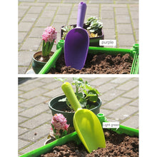 Load image into Gallery viewer, Plastic Soil Shovel Spoon Teaspoons Plastic Shovel Garden Tools Bucket Shovel Potted Cultivation Cylinder Mini Fleshy Plant Soil Spade Shovel, Random Color Delivery, Plastic Soil Shovel Spoon