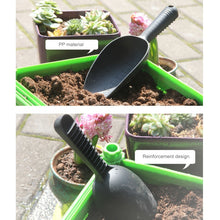 Load image into Gallery viewer, Plastic Soil Shovel Spoon Teaspoons Plastic Shovel Garden Tools Bucket Shovel Potted Cultivation Cylinder Mini Fleshy Plant Soil Spade Shovel, Random Color Delivery, Plastic Soil Shovel Spoon