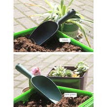 Load image into Gallery viewer, Plastic Soil Shovel Spoon Teaspoons Plastic Shovel Garden Tools Bucket Shovel Potted Cultivation Cylinder Mini Fleshy Plant Soil Spade Shovel, Random Color Delivery, Plastic Soil Shovel Spoon