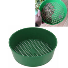 Load image into Gallery viewer, Plastic Mesh Sieve Soil Sieve PE Plastic Net Glasses of Gardening Tools Gardening Supplies, Sieve Diameter: 3 x 3.5mm, Plastic Mesh Sieve