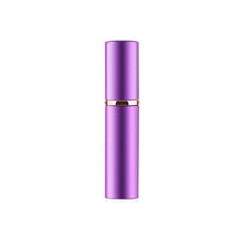 Load image into Gallery viewer, Portable Mini Refillable Glass Perfume Fine Mist Atomizers with Metallic Exterior, 5ml