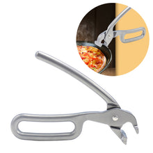 Load image into Gallery viewer, Anti-hot Bowl Dishes Folder Stainless Steel Bowl Clip Universal Kitchen Pots Gripper Pizza Pan Pliers Handle Clip Clamp, Bowl Dishes Folder