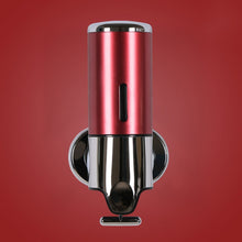 Load image into Gallery viewer, Hotel Shower Manual Dispenser Wall Mounted Washing Liquid Shampoo Soap Bottle, Capacity: 500ml, 500ml/Dark Red, 500ml/Green, 500ml/Gold, 500ml/Blue, 500ml/Purple, 500ml/Silver, 500ml/White