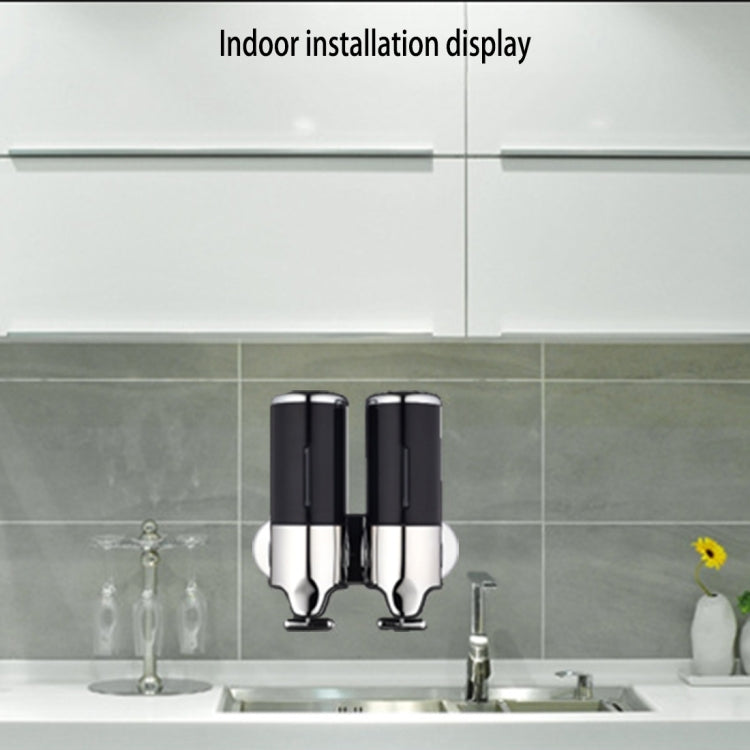 Hotel Shower Manual Dispenser Wall Mounted Washing Liquid Shampoo Soap Bottle, Capacity: 500ml, 500ml/Dark Red, 500ml/Green, 500ml/Gold, 500ml/Blue, 500ml/Purple, 500ml/Silver, 500ml/White