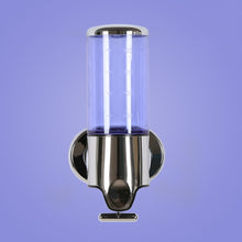 Load image into Gallery viewer, Hotel Shower Manual Dispenser Wall Mounted Washing Liquid Shampoo Soap Bottle, Capacity: 500ml, 500ml/Dark Red, 500ml/Green, 500ml/Gold, 500ml/Blue, 500ml/Purple, 500ml/Silver, 500ml/White
