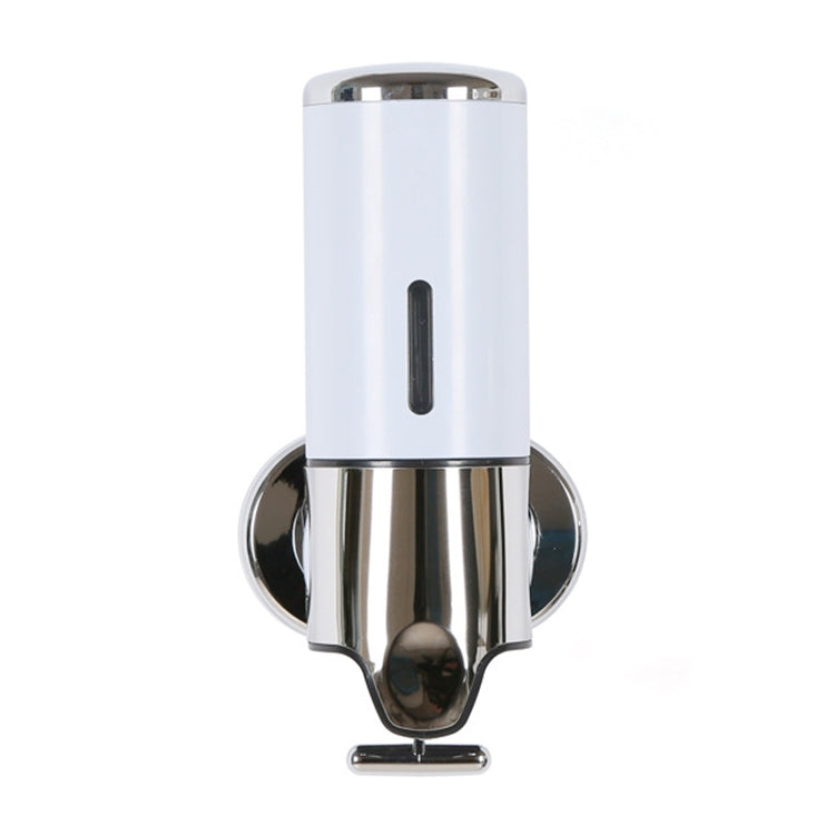 Hotel Shower Manual Dispenser Wall Mounted Washing Liquid Shampoo Soap Bottle, Capacity: 500ml, 500ml/Silver, 500ml/White, 500ml/Dark Red, 500ml/Green, 500ml/Gold, 500ml/Blue, 500ml/Purple, 500ml/Red