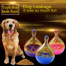 Load image into Gallery viewer, Pets Tumbler Leakage Food Ball Dog Training Exercise Fun Bowl Toys, Size: 14*9.5cm
