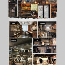 Load image into Gallery viewer, Originality American Industrial Style Wood Vintage Old Gear Wall Clock