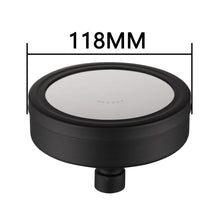 Load image into Gallery viewer, Removable and Washable 304 Stainless Steel Round Pressurized Top Spray Shower Head, Size: 118mm, Pattern H